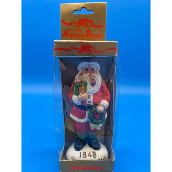 Limited Edition Porcelain Antique Santa Collectible Figurine 1848 Switzerland - Picture 2 of 7